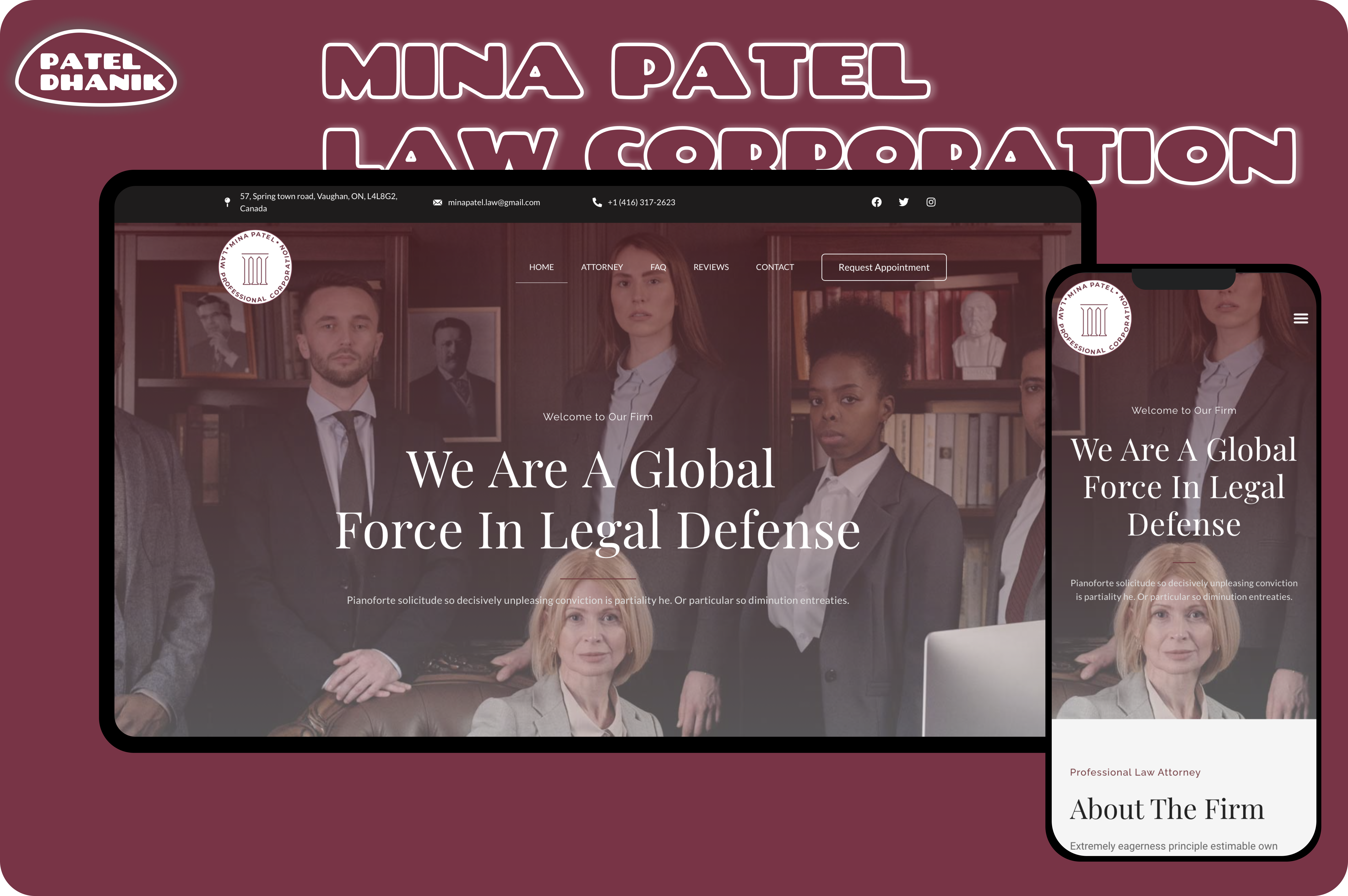 MINA PATEL LAW CORPORATION